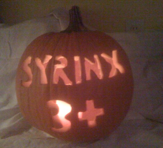 Syrinx Pumpkin 2010